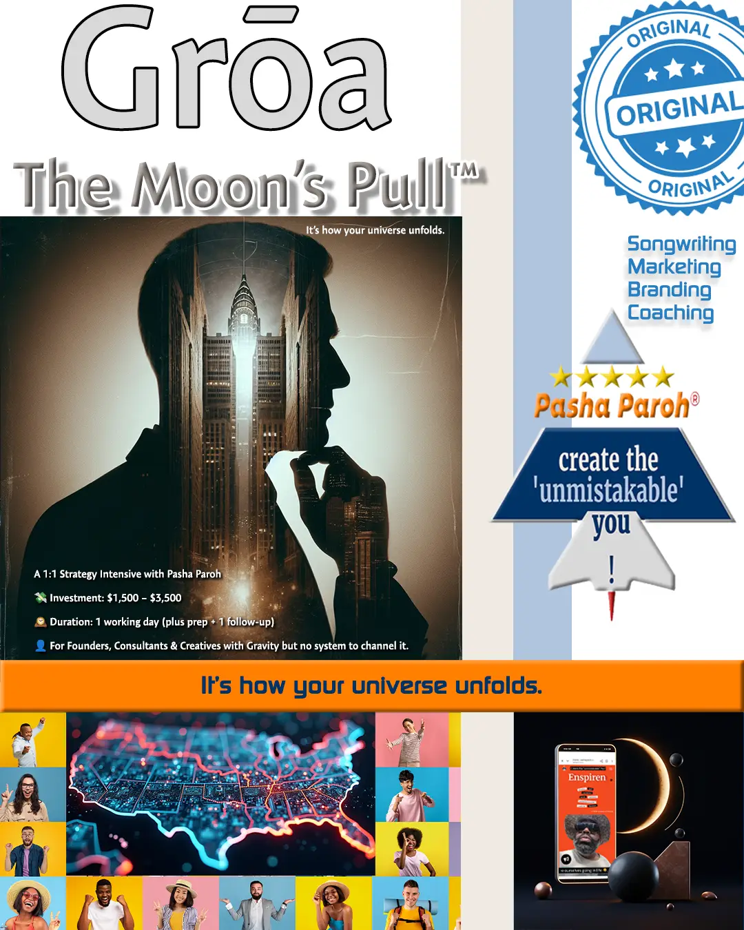 🛰️🌑 How “ The Moon’s Pull™ ” Mapped a Founder’s Universe 🌌🚀🧠✨